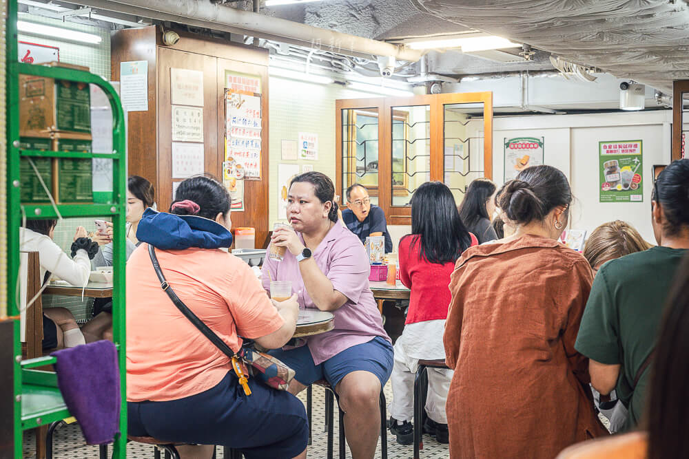 蘭芳園尖沙咀店,蘭芳園,香港美食,尖沙咀美食,港式奶茶,絲襪奶茶,港式茶餐廳