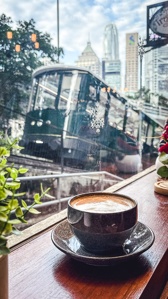 Tram View Cafe,纜車景茶座,太平山纜車咖啡館,纜車咖啡,香港纜車咖啡,香港纜車咖啡館