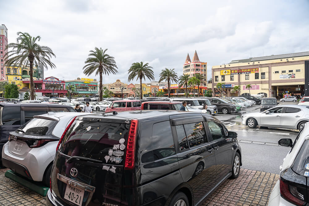 沖繩 美國村 免費停車場