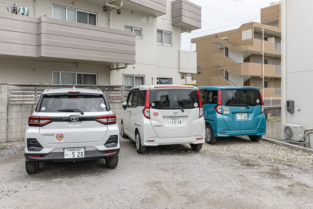 沖繩租車5201314 Raize Roomy 車型選擇