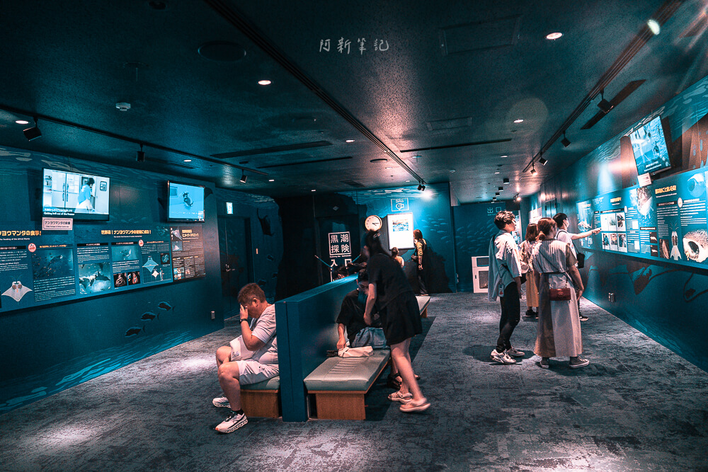 美麗海水族館,沖繩美麗海水族館,沖繩水族館,美麗海水族館門票,美麗海水族館表演時間,沖繩景點 美麗海水族館 深海生物展示區