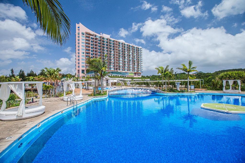 恩納村 ORIENTAL HOTEL OKINAWA RESORT SPA 免費滑水道與兒童遊樂區