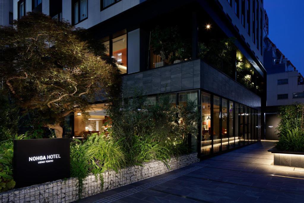Nohga Hotel 上野東京設計客房
