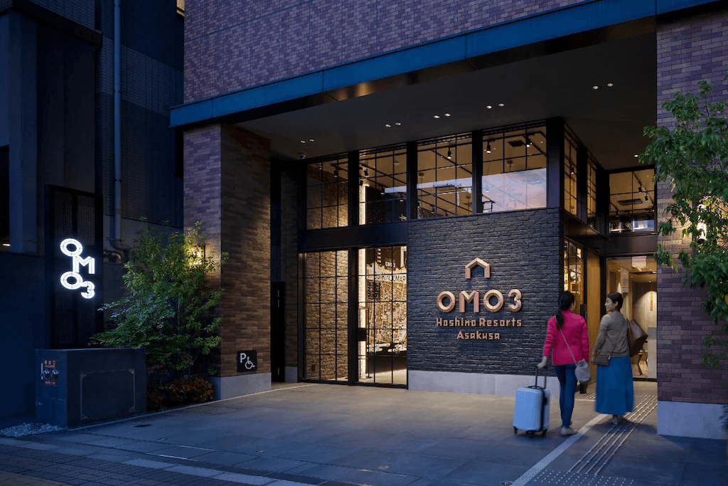 OMO3 淺草 by 星野集團客房與公共空間