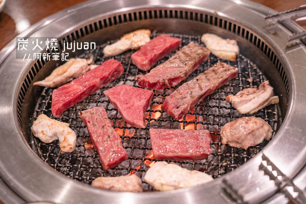 炭火燒 Jujuan |鳥取必吃美食！這間吃的到鳥取和牛，豐厚油脂軟嫩肉質，入口即化~