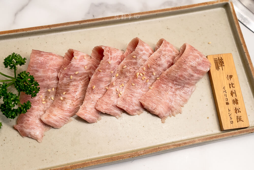 高雄 禪燒肉 伊比利豬松阪肉盤