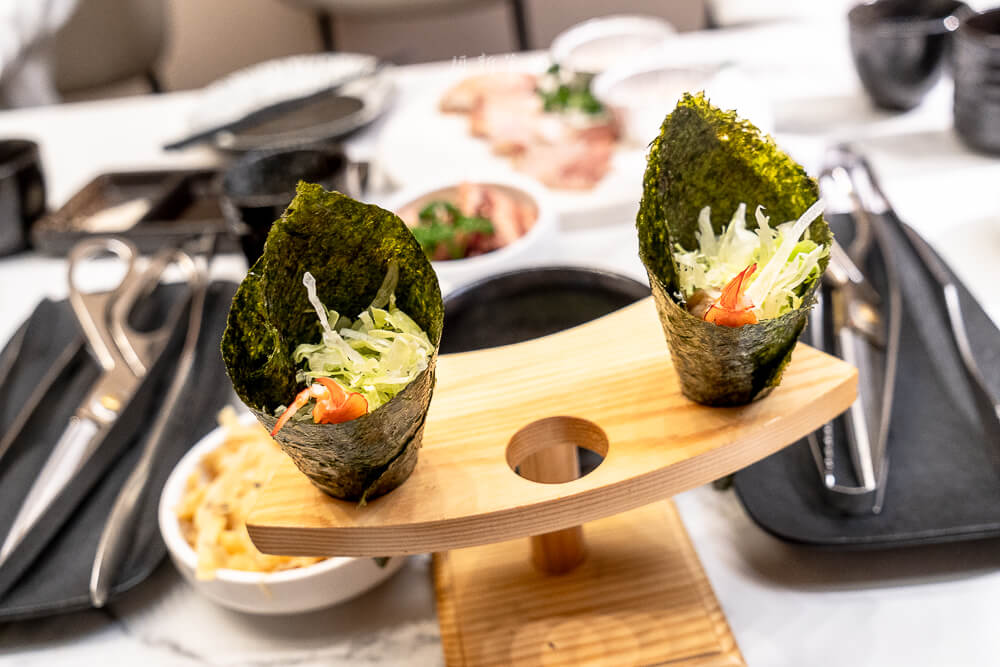 高雄 禪燒肉 鮭魚卵手捲