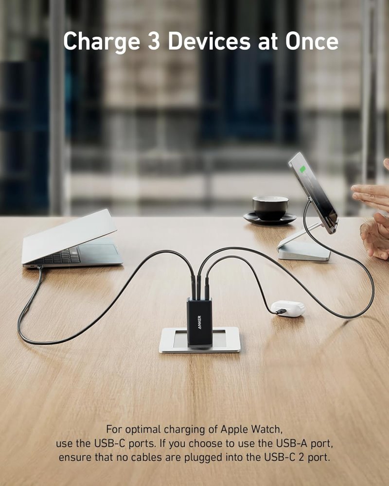 Anker Nano GaN 65W 旅行充電頭