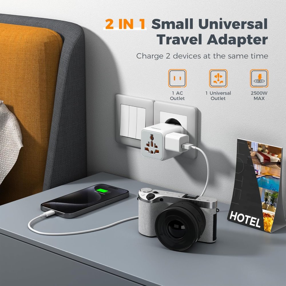 TESSAN 萬用旅行轉接器 USB-C PD 65W