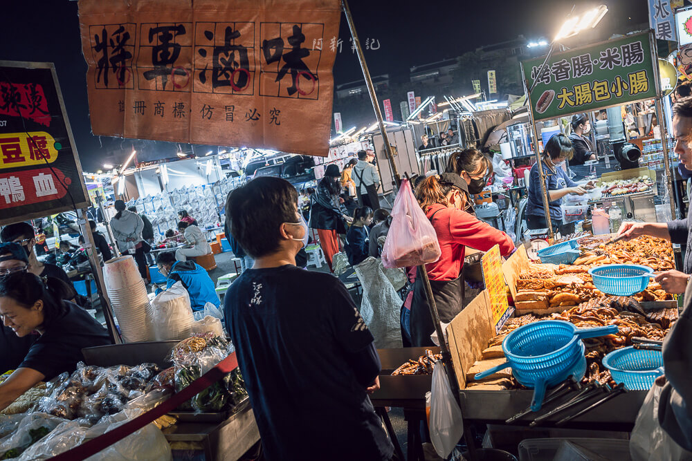 台中 旱溪夜市 醬滷味攤位