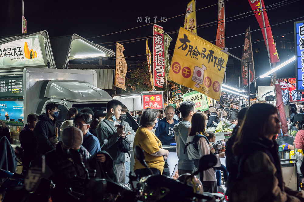 台中 旱溪夜市 入口攤位