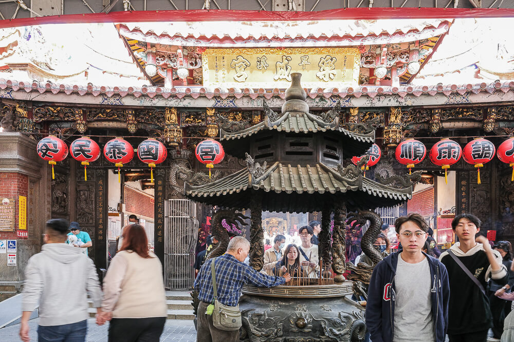 台中 樂成宮 廟埕天公爐