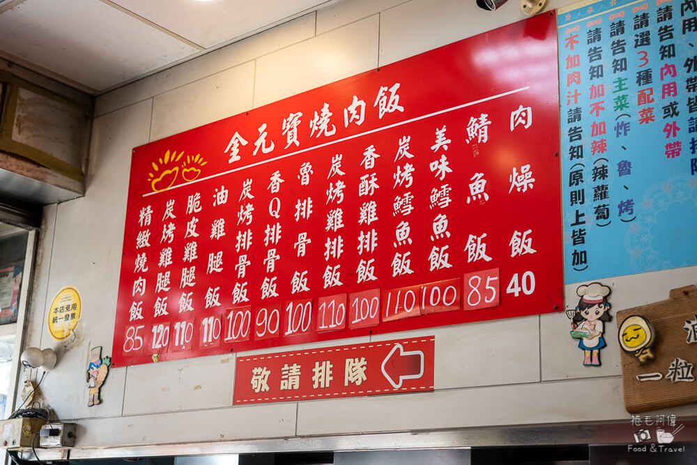 金元寶燒肉飯,金元寶便當,太平便當,太平金元寶,太平金元寶燒肉,太平美食,台中便當,台中美食