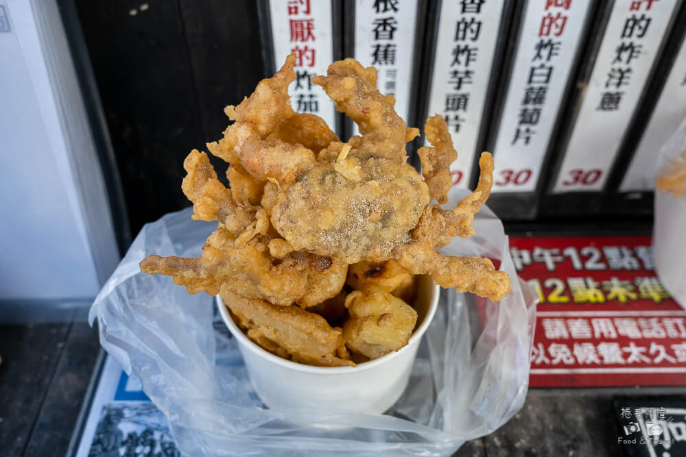 路邊炸蝦天婦羅,路邊天婦羅,一中炸螃蟹,一中軟殼蟹,一中天婦羅,一中必吃美食,一中必吃,一中美食,一中,一中商圈,台中美食,台中天婦羅