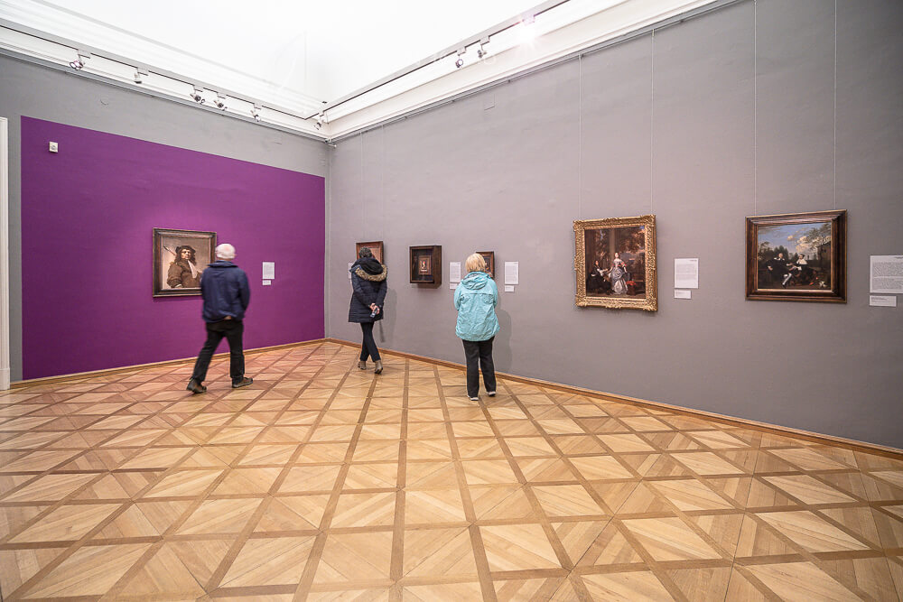 奧地利 薩爾斯堡 Residenzgalerie紫色展間