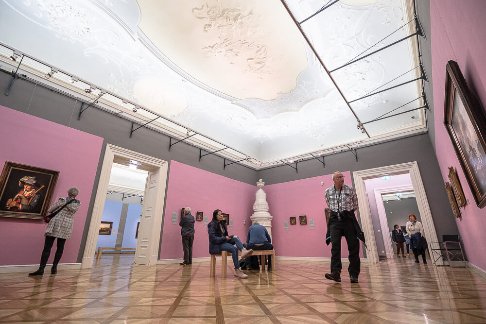 奧地利 薩爾斯堡 Residenzgalerie粉紅展間