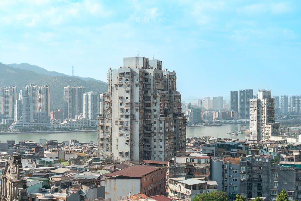 澳門 大炮台 遠眺內港