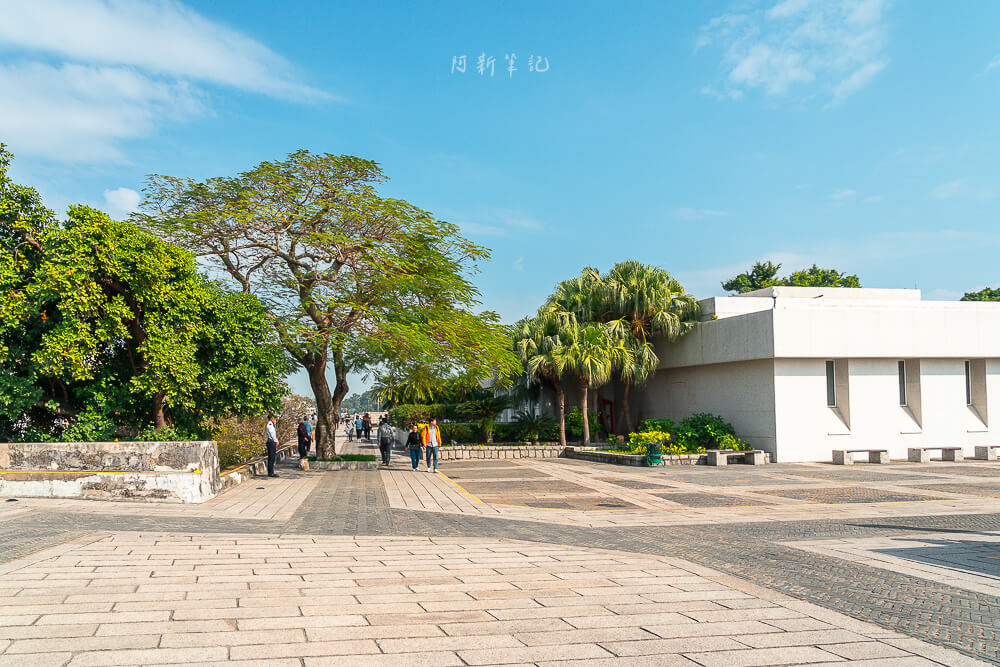 澳門 大炮台 廣場與大樹