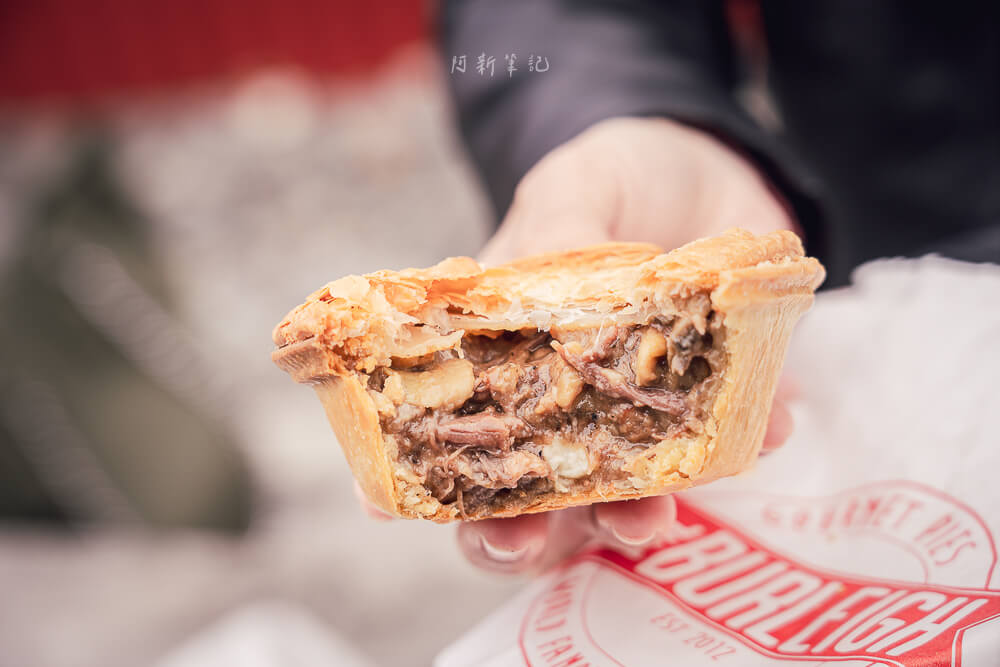 The Burleigh Gourmet Pies,紐西蘭派,布倫海姆美食,紐西蘭小吃,Burleigh Pies菜單,紐西蘭旅遊