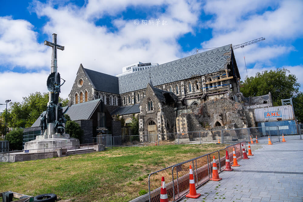 christchurch cathedral,基督堂座堂,紐西蘭基督堂座堂,基督城基督堂座堂,基督城大教堂,紐西蘭自由行,基督城景點