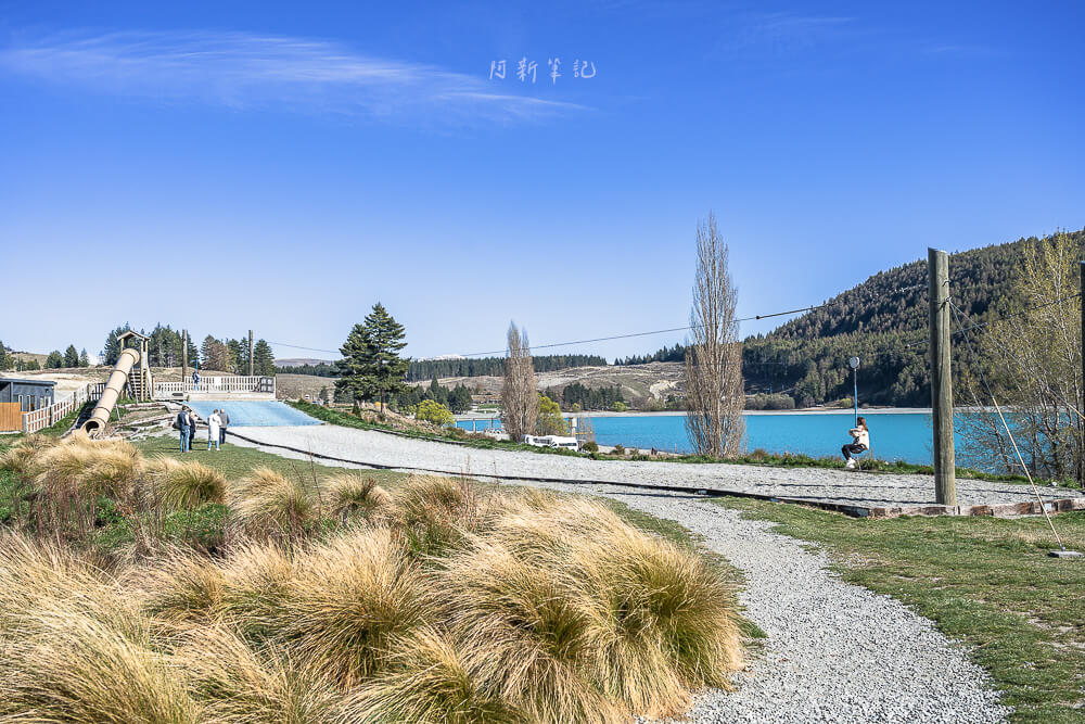 蒂卡波,蒂卡波湖,Lake Tekapo,蒂卡波景點 紐西蘭 蒂卡波 湖畔步道