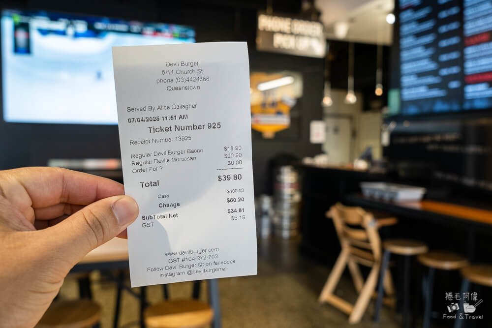Devil Burger,紐西蘭漢堡,Devil Burger 菜單,皇后鎮漢堡,漢堡推薦,紐西蘭美食,紐西蘭旅遊美食,高CP漢堡,必吃漢堡,手打牛肉堡,皇后鎮必吃