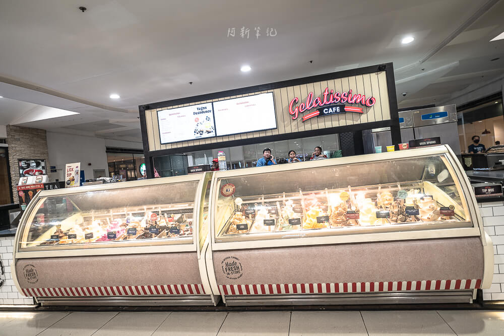 SM City Cebu Gelatissimo 冰淇淋店