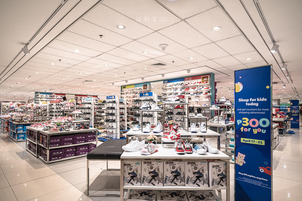 SM City Cebu,sm city cebu 必買,sm city cebu 換錢,宿霧購物,宿霧百貨,宿霧自由行 SM City Cebu SM Store 童鞋區