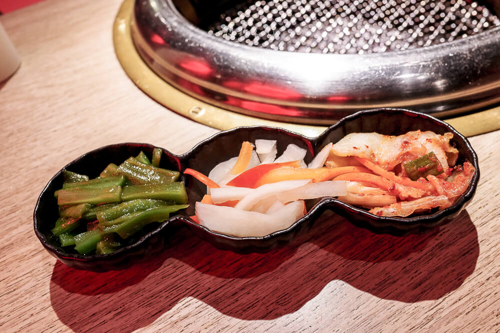 一頭牛日式燒肉公益店,台中美食,南屯美食,公益路美食推薦,一頭牛評價,台中燒肉推薦,一頭牛日式燒肉菜單,台中聚餐餐廳,公益路燒烤 台中 一頭牛日式燒肉公益店 漬物小菜三品