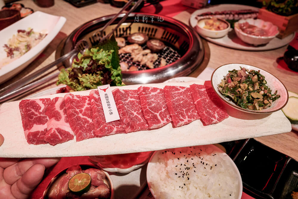 一頭牛日式燒肉公益店,台中美食,南屯美食,公益路美食推薦,一頭牛評價,台中燒肉推薦,一頭牛日式燒肉菜單,台中聚餐餐廳,公益路燒烤 台中 一頭牛日式燒肉公益店 美國安格斯牛小排肉盤