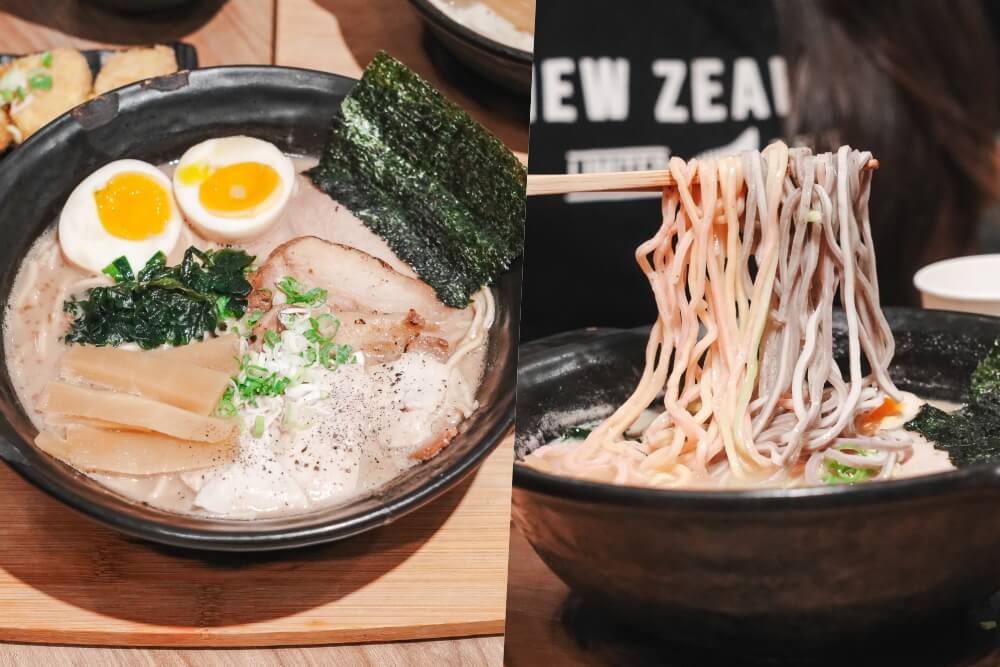 信川屋,信川屋拉麵,台中拉麵推薦,台中美食推薦,日式拉麵,勤美美食推薦,拉麵必吃 台中 信川屋 博多豚骨砂鍋拉麵與彩虹麵