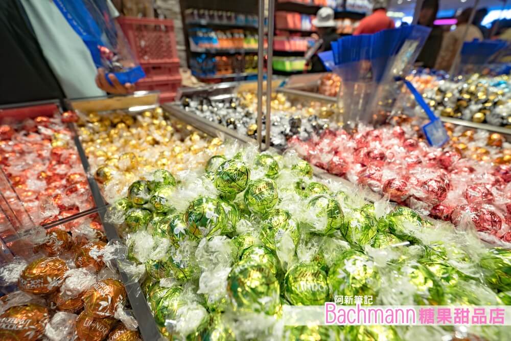 Bachmann |瑞士知名巧克力專賣店，琉森Bachmann超大超好逛，人潮沒斷過的誇張…