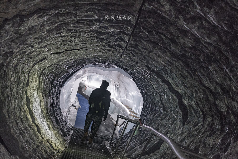 馬特洪冰河天堂 冰川宮殿圓形冰隧道