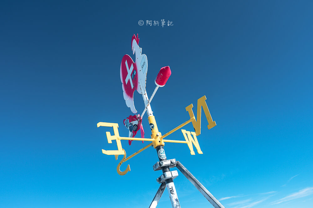 馬特洪冰河天堂 觀景台風向標