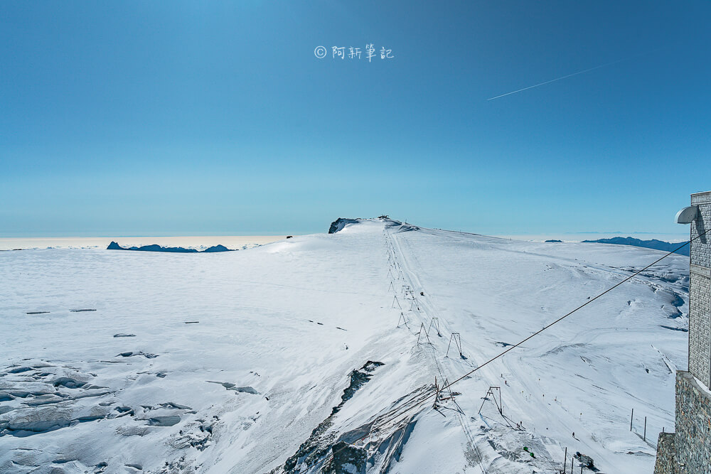 馬特洪冰河天堂 觀景台遠眺雪原