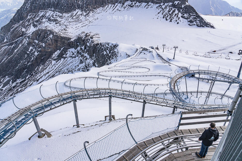 Glacier 3000 Alpine Coaster 雪地軌道