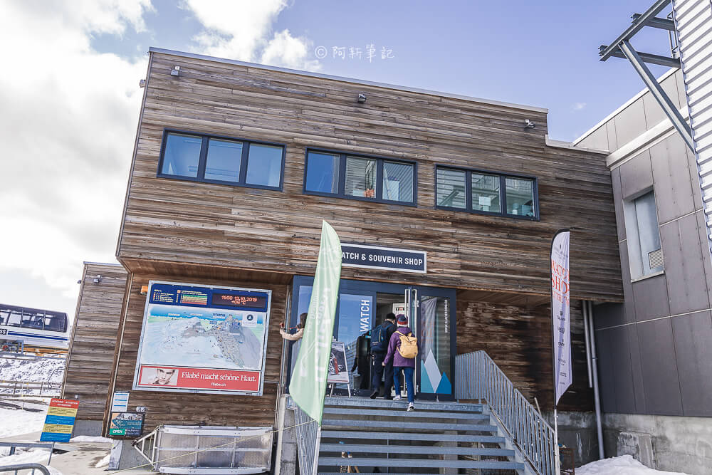 Glacier 3000 山頂遊客中心建築