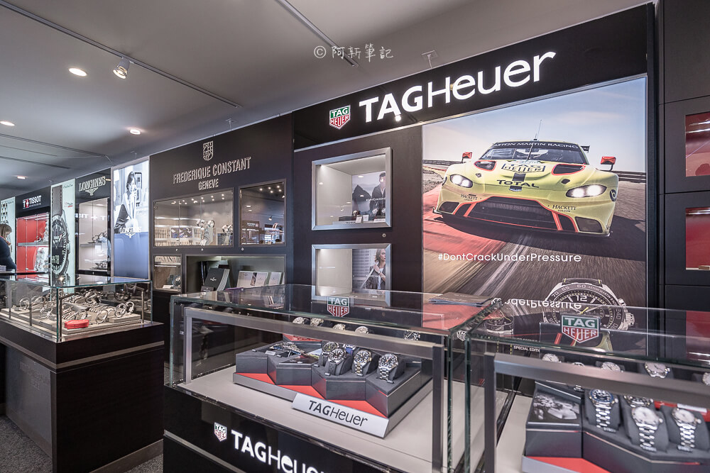 Glacier 3000 TAG Heuer 展示櫃