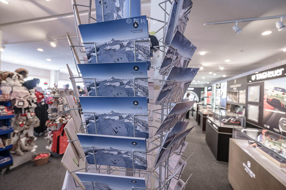 Glacier 3000 雪山明信片