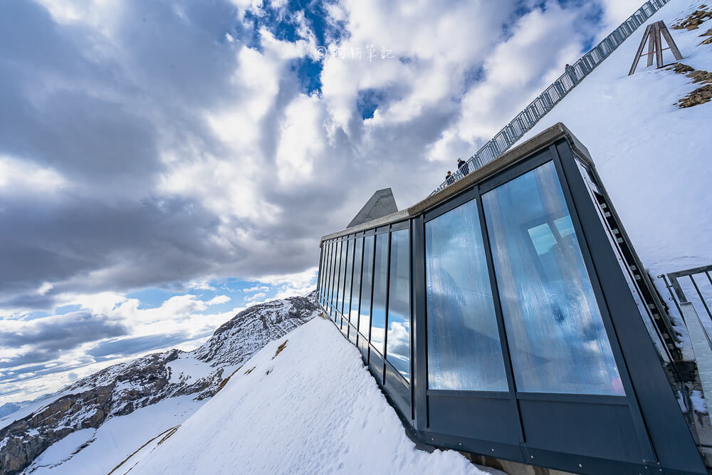Glacier 3000 玻璃走廊與雪山