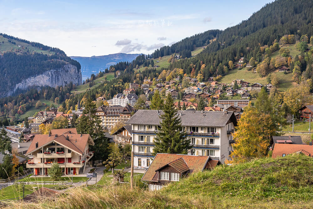 溫根,瑞士溫根,wengen,翁根,勞特布魯嫩,瑞士小鎮,瑞士自由行,瑞士旅遊