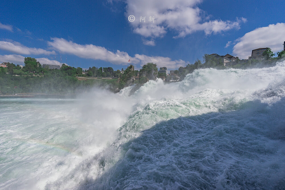 瑞士萊茵瀑布,萊茵瀑布,歐洲最大瀑布,瑞士旅遊,瑞士-21