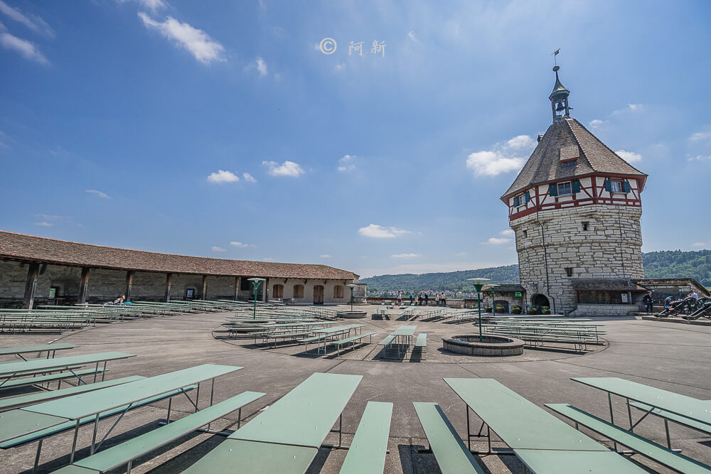 米諾要塞,沙夫豪森米諾要塞,Munot堡壘,梅諾城堡,梅諾要塞,瑞士旅遊景點-32