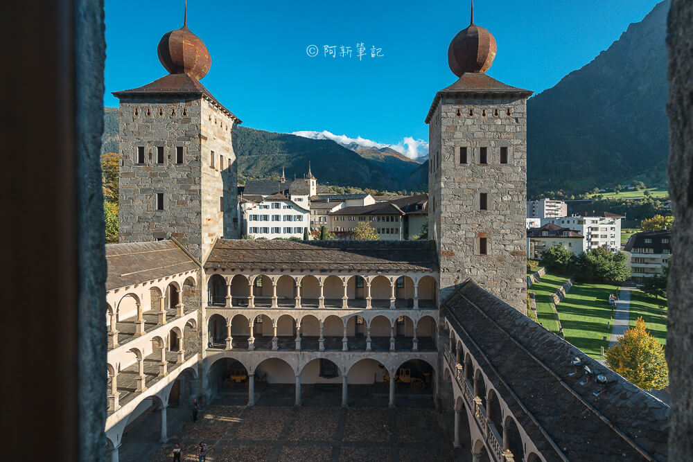 Stockalper Castle,施托卡爾珀城堡,史托卡珀城堡,Stockalper Palace,瑞士布拉格景點
