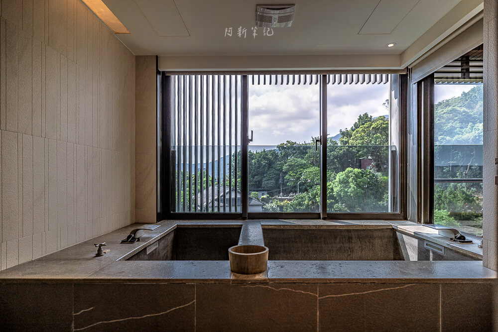 北投麗禧,北投麗禧溫泉酒店,北投麗禧評價,北投溫泉飯店 北投麗禧 房內溫泉池與窗景