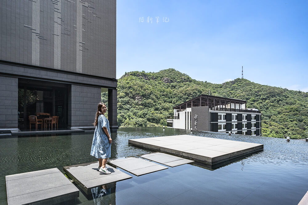 北投麗禧,北投麗禧溫泉酒店,北投麗禧評價,北投溫泉飯店 北投麗禧 水景平台踏石拍照