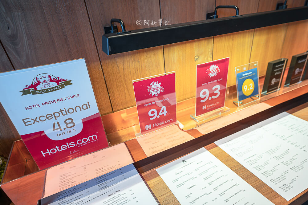 賦樂旅居,賦樂旅居評價,HOTEL PROVERBS TAIPEI,台北東區飯店,忠孝復興住宿,台北設計旅店 賦樂旅居 訂房網評分獎牌