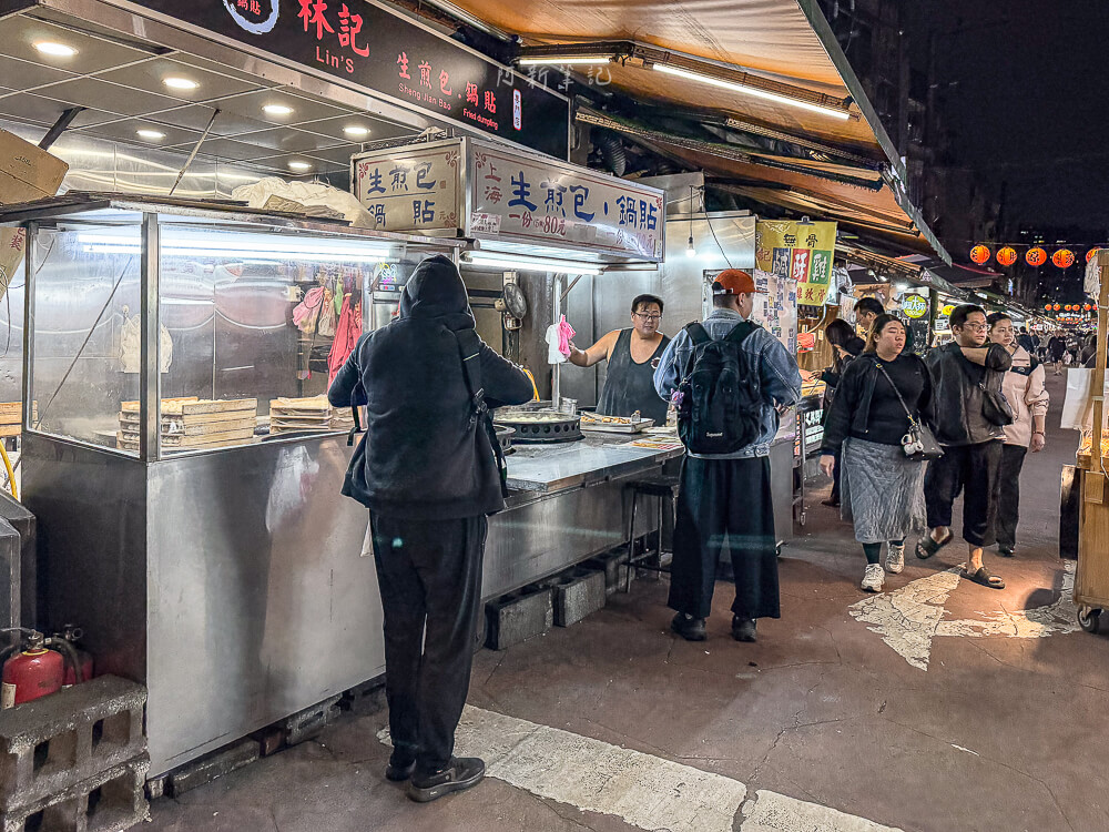 臨江街觀光夜市,通化夜市,台北夜市推薦,台北美食,臨江街觀光夜市評價,大安區美食 台北 臨江街觀光夜市 林記生煎包鍋貼攤