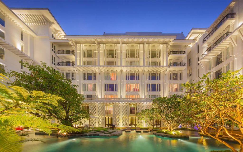 曼谷設計飯店 Hua Chang Heritage Hotel 復古大廳