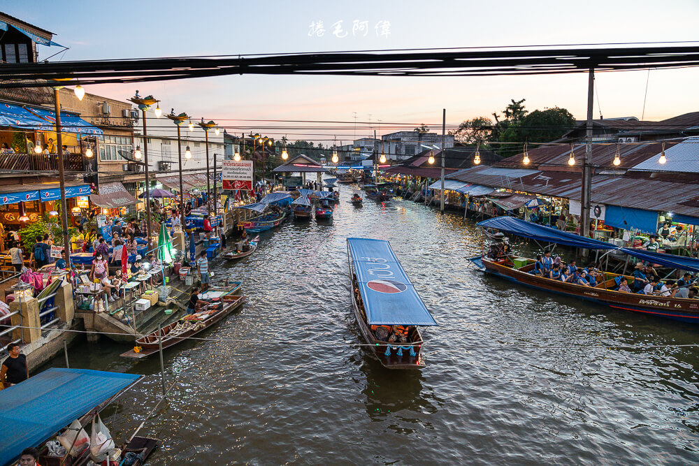 泰國旅遊,曼谷旅遊,曼谷自由行,泰國必去景點,安帕瓦水上市場,曼谷一日遊